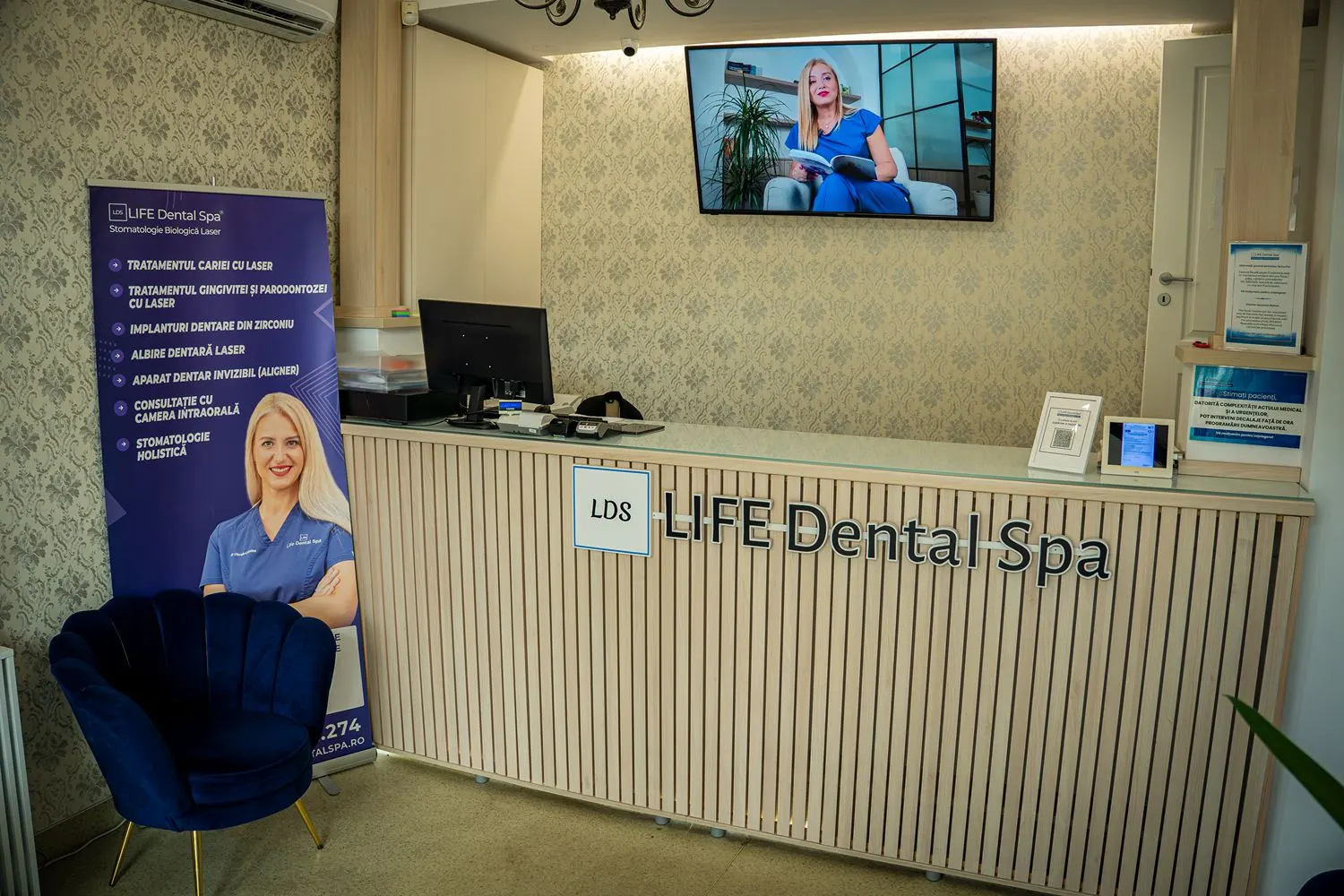 Recepția clinicii Life Dental Spa Brașov