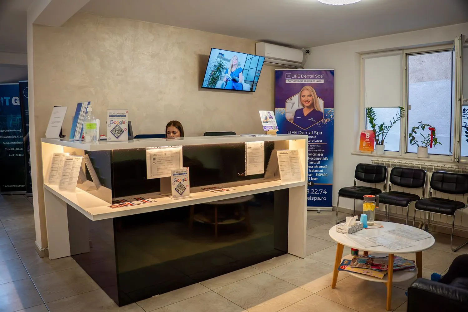 Recepția clinicii Life Dental Spa Constanța